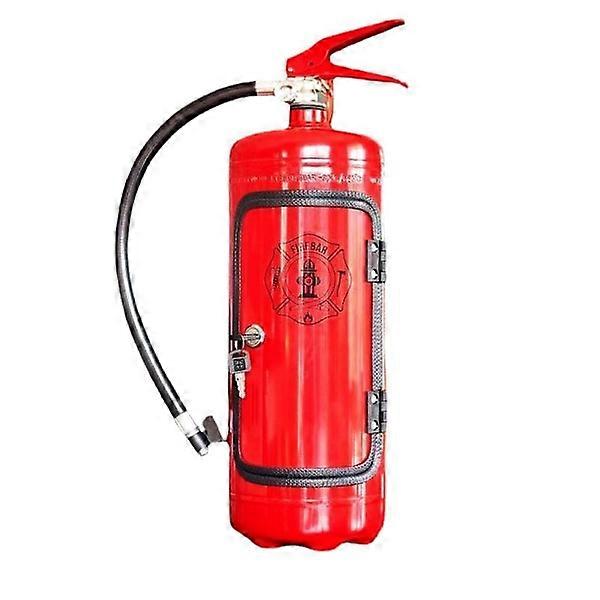 Fire extinguisher Minibar Wine cooler Sideboard for men black red