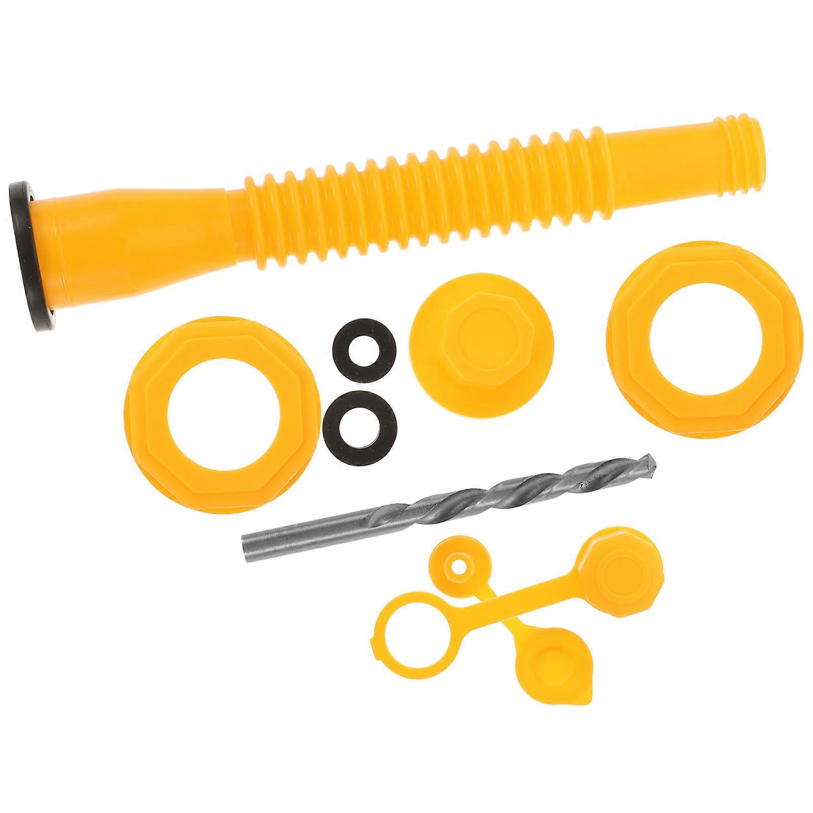Replacement Can Spout Fuel Nozzle Kit for Can 1Set with Drill