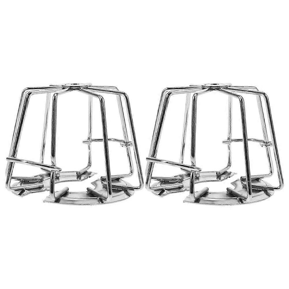 Fire Sprinkler Head Protector Iron Wire Cage Cover for 2Pcs Flush Mount Use