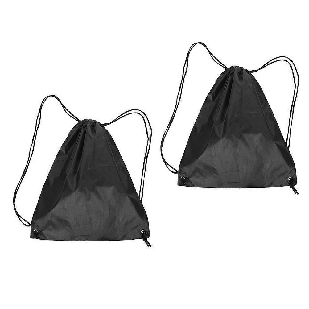 Lightweight Motorcycle Bags for Storage 2Pcs Waterproof Drawstring Bags