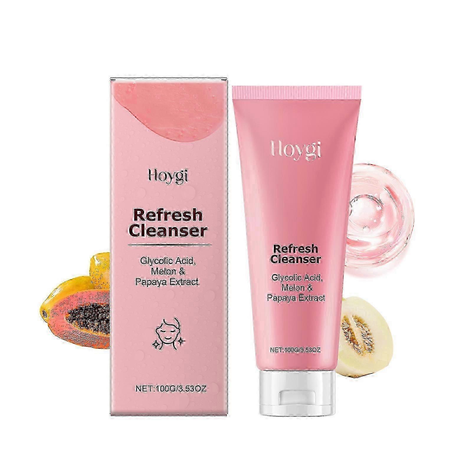 Rejuvenating refreshing cleanser, gentle cleansing, ncing, delicate pores, moisturizing, non-sticky cleanser