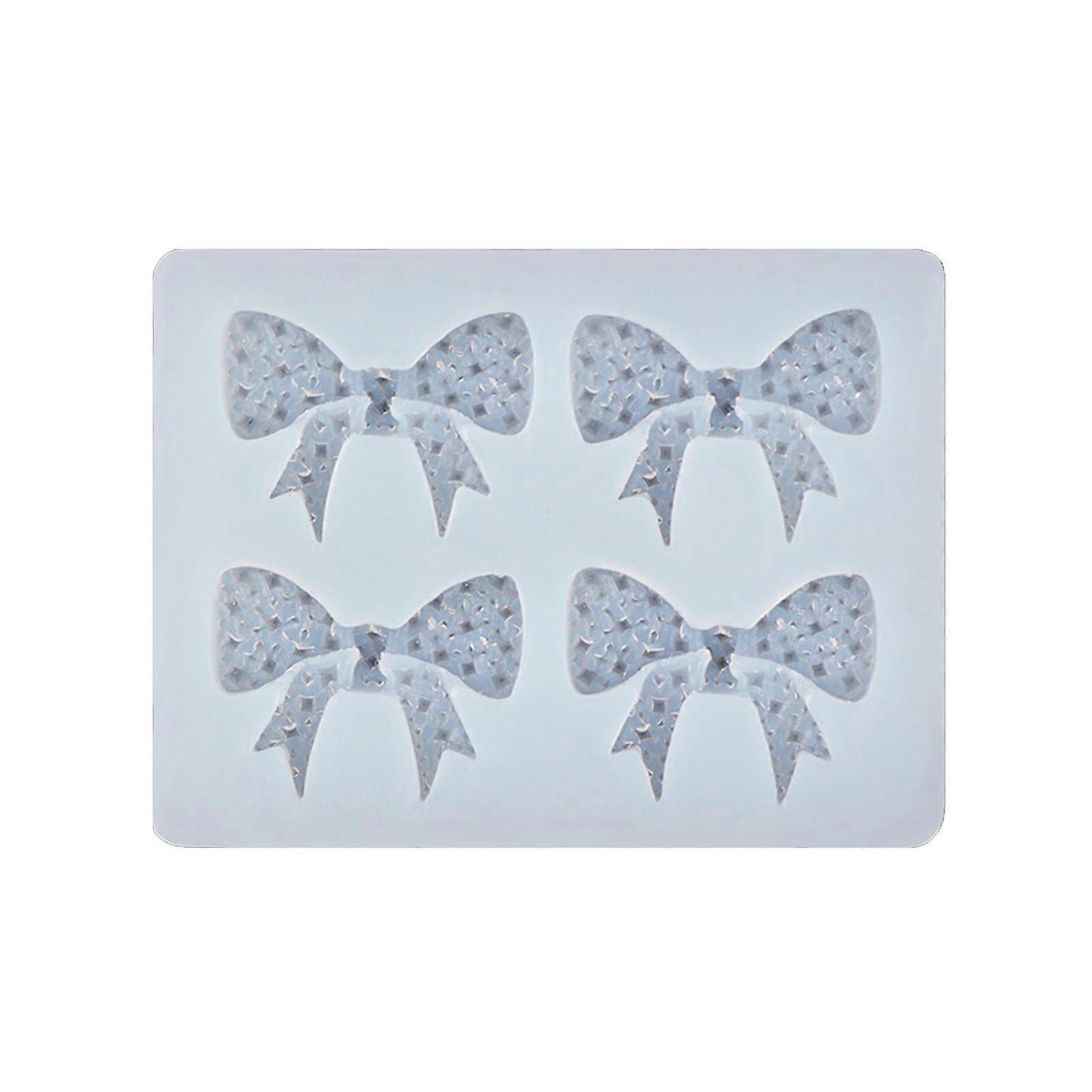 Silicone Fondant Mold for Cake Decorating Bows, Chocolate and Resin Craft Baking Tool
