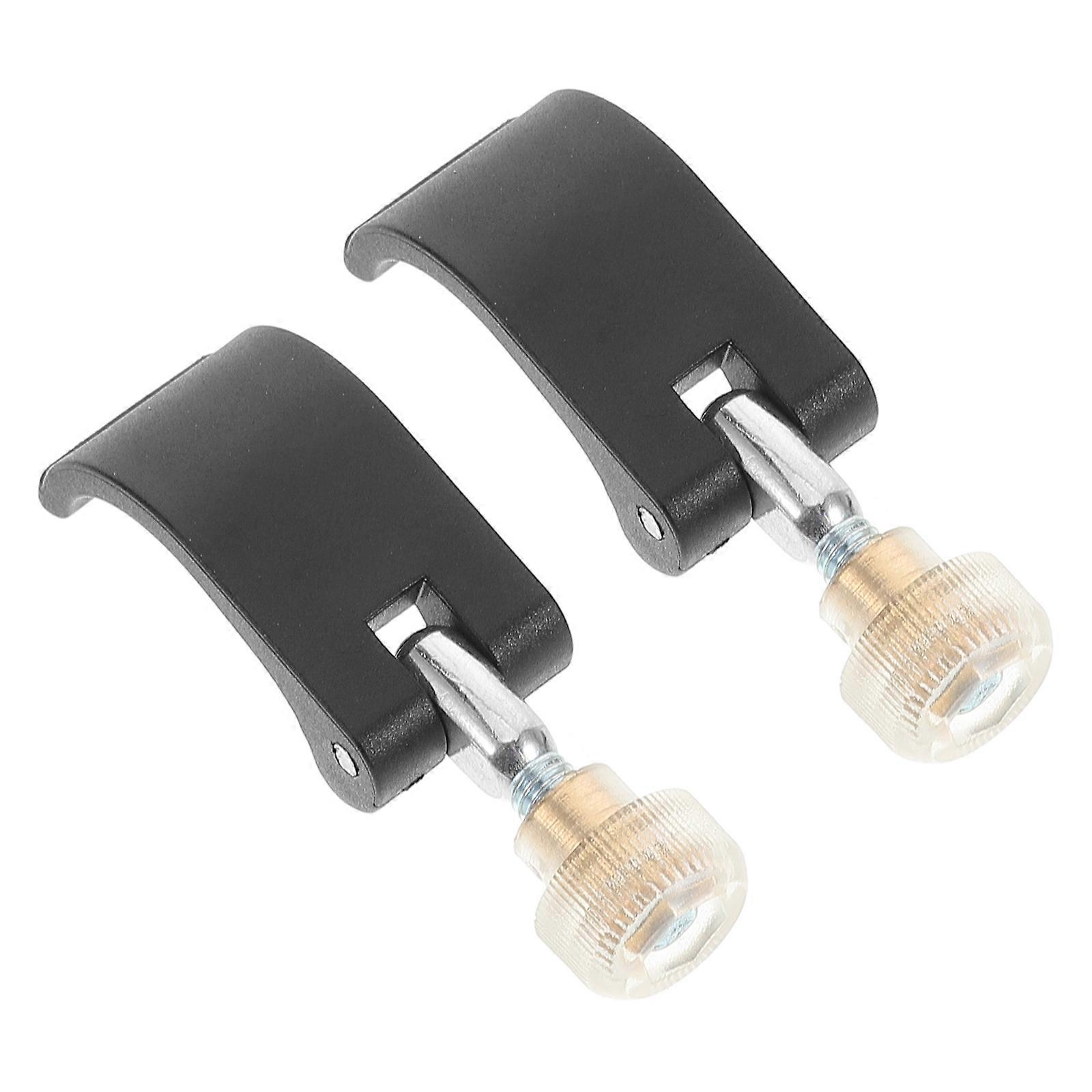 Hiking Cane External Fastener Clip with Nylon Material 2Sets for Trekking