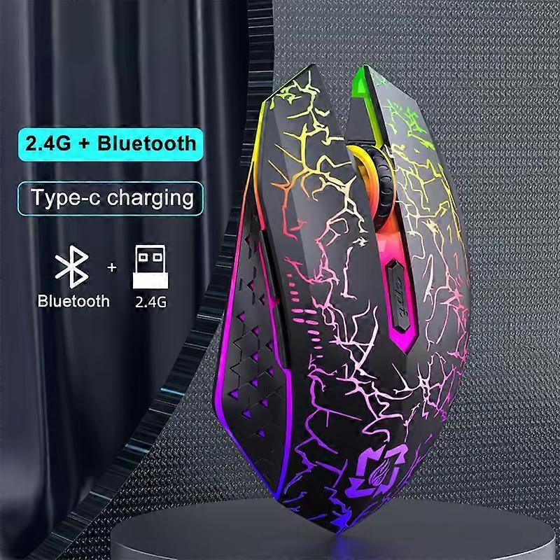 Bluetooth Wireless Mouse Gaming Mouse Silent Mouse Rechargeable Mouse  DPI Mouse Mice for PC Laptop Macbook