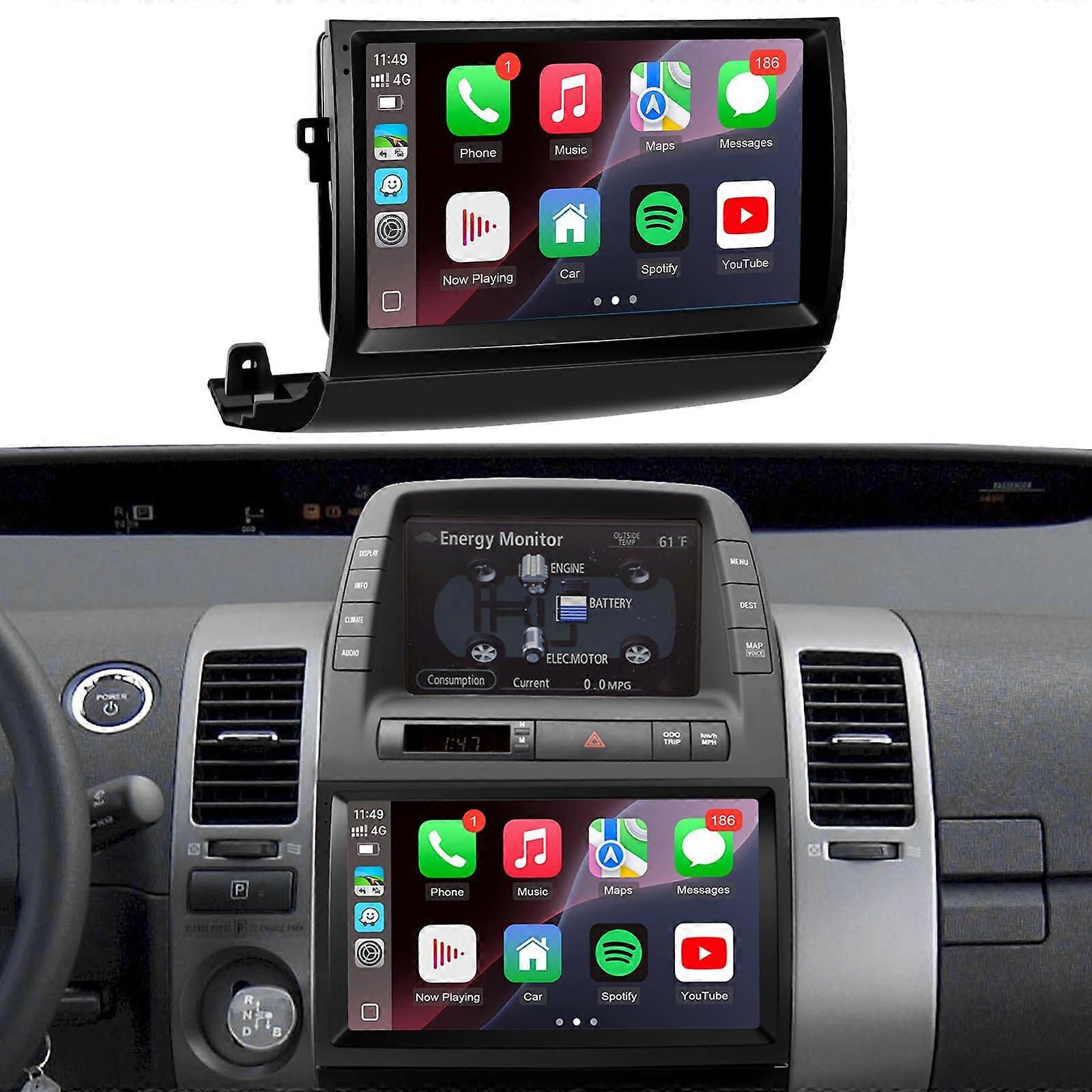 Android Car Stereo for Toyota Prius 20042009 with Wireless CarPlay Android Auto 9' GPS Bluetooth Backup Camera
