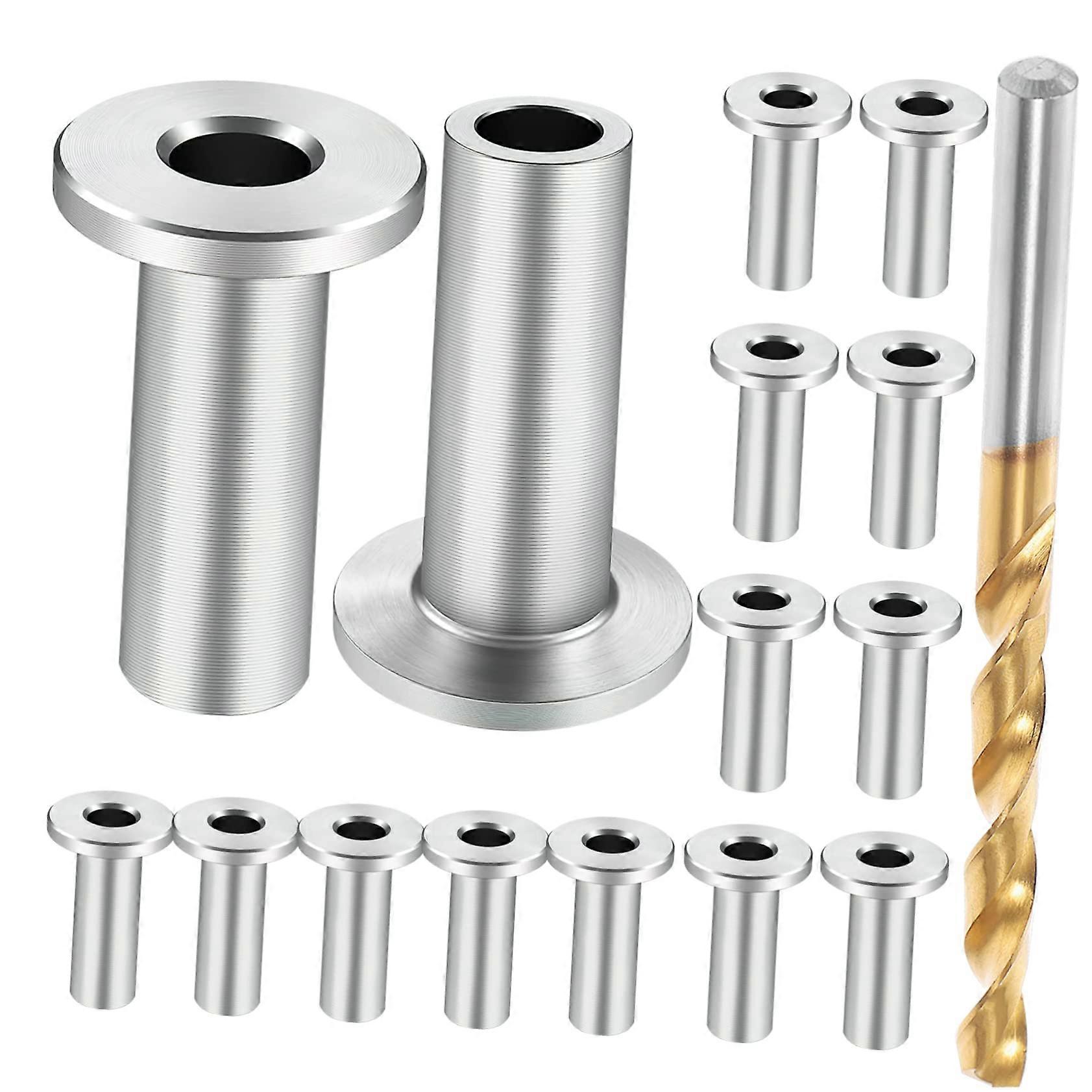 Cable Railing Protector Sleeves for Wood Posts with Weatherproof Wire Rope Hardware for Decks