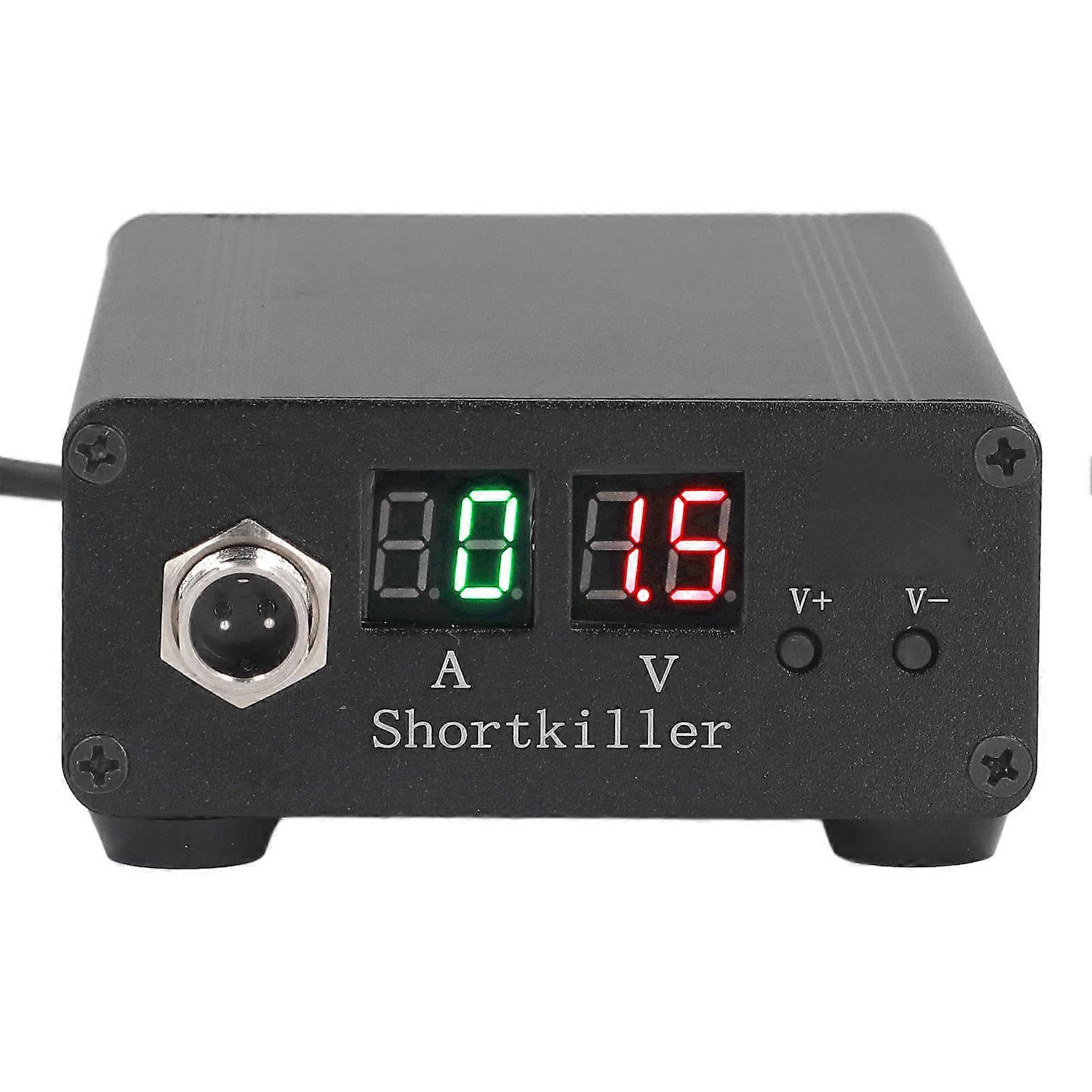 Short Circuit Detector with RealTime Voltage Display and Overload Protection for Phone and PC Motherboard