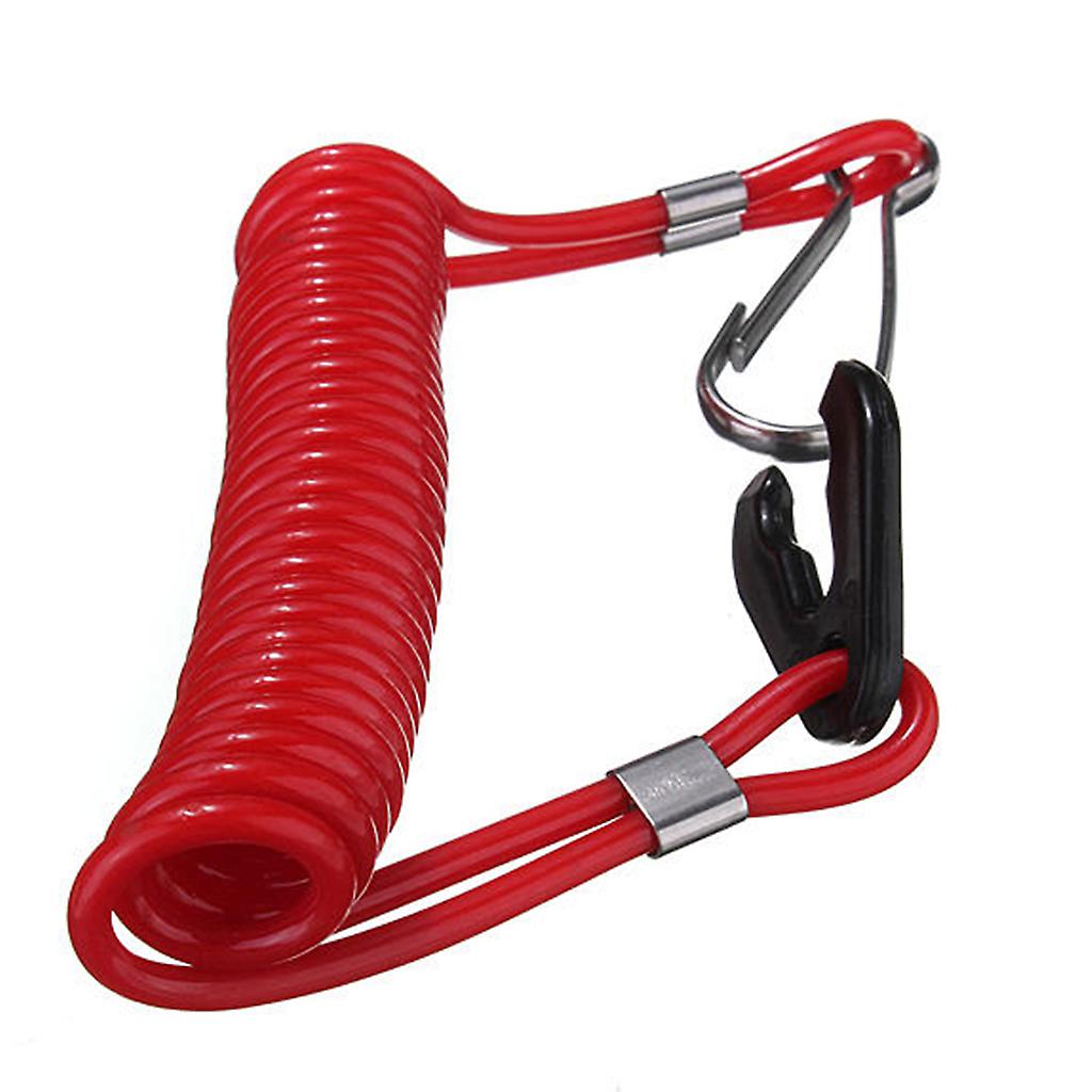 thumbnail image 2 of 2x Red Kill Switch Safety Lanyards For Mercury Mercruiser Outboard Motors – Ther-Motor 2 of 5