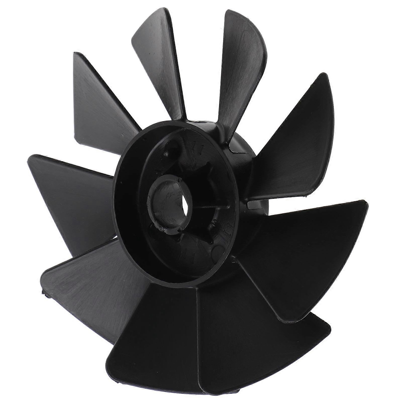 Silent Air Compressor Fan for Efficient Inflation Plastic Black