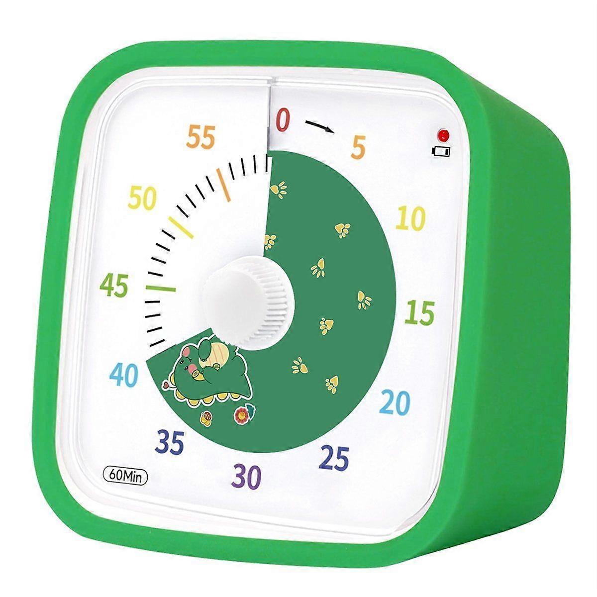 Visual Timer, Kids Timer and 60 Minute Countdown Timer, Kids Timer with Pattern for Kitchen, Shower, Classroom