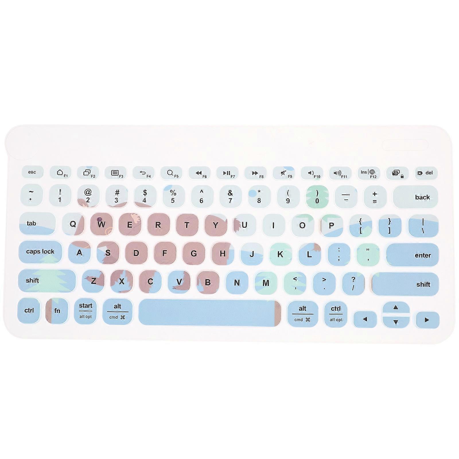 Keyboard Cover for K380 Notebook Laptop Protector with Clear Backlight Pass