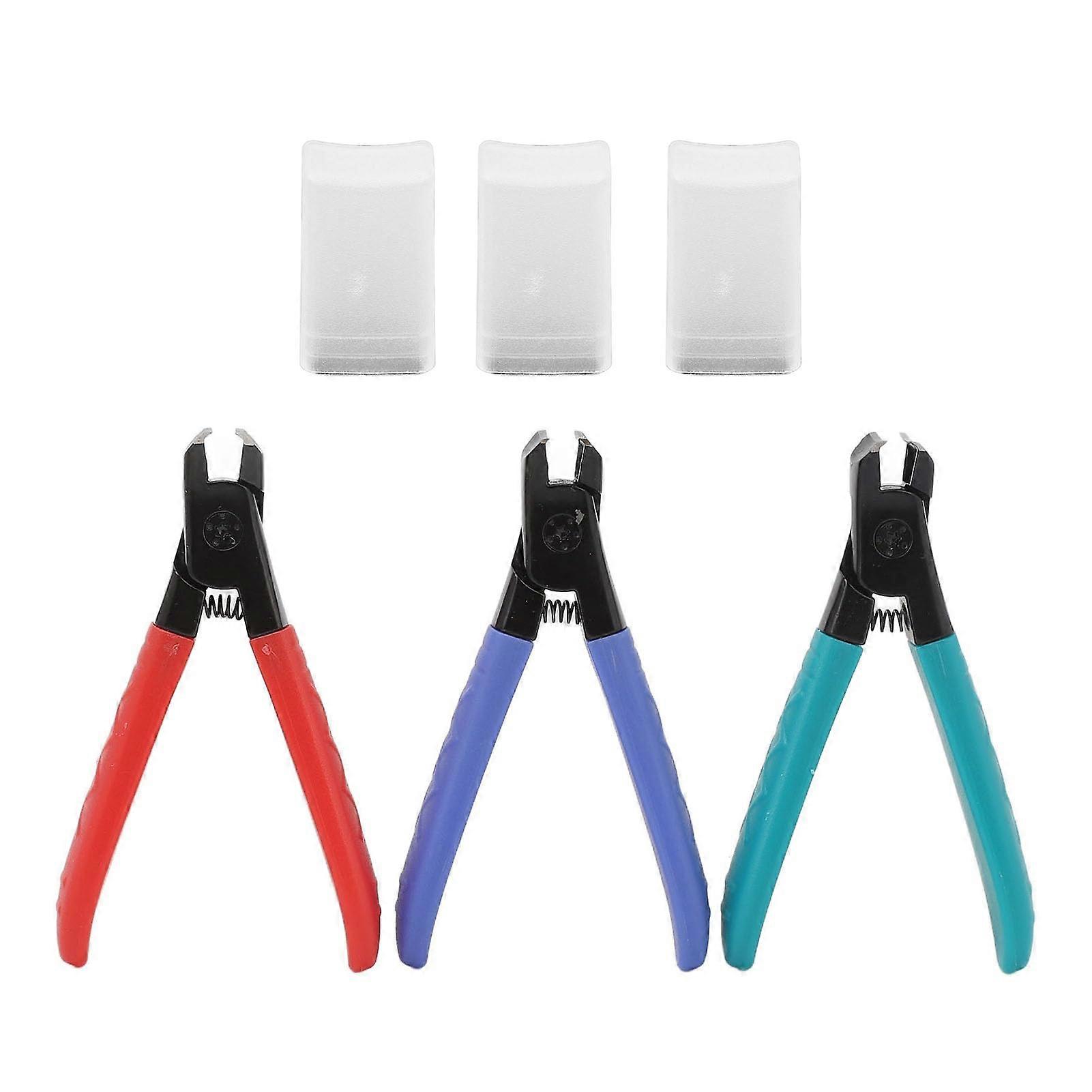 Toenail Clippers for Thick Nails with EffortSaving Spring and Protective Lid, 3Pcs Set