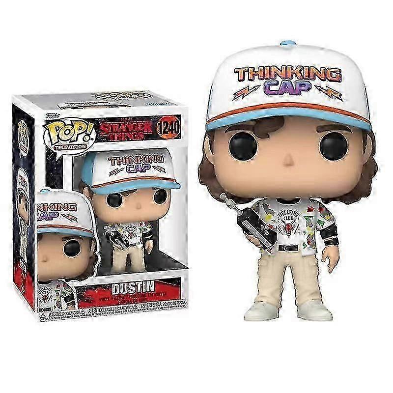 Funko Pop! Action Figures for Stranger Things Dustin Steve Robin Eddie Gift Idea