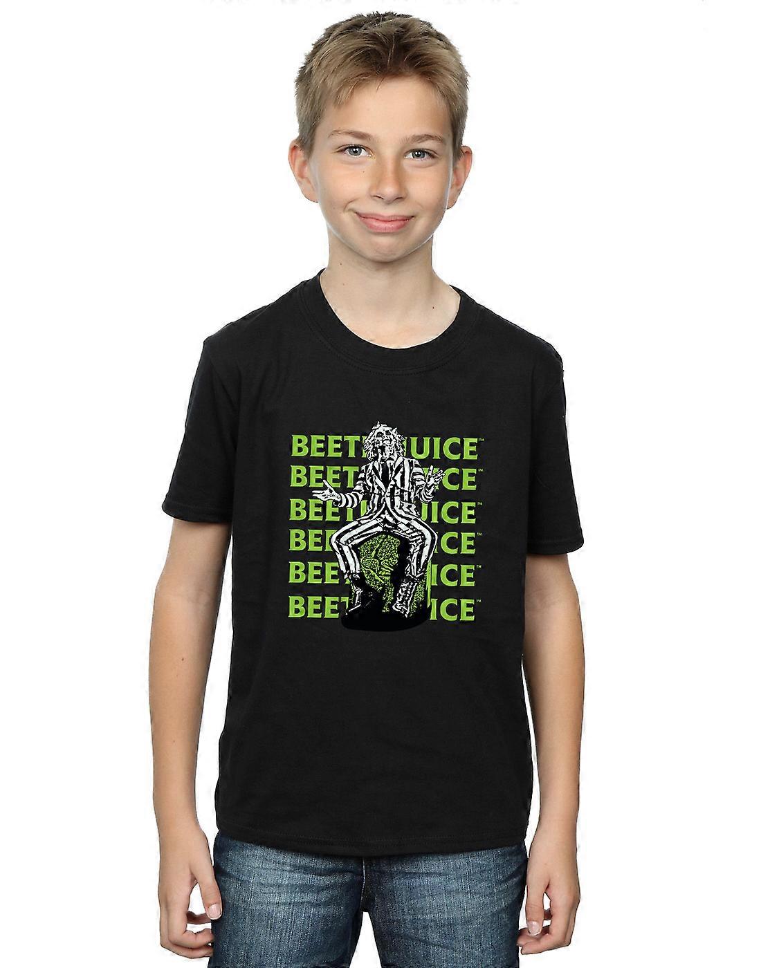 Beetlejuice Boys Pose Repeat T-Shirt