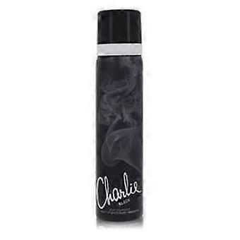  Charlie Black by Revlon - Body Fragrance Spray 2.5 oz - Women 
