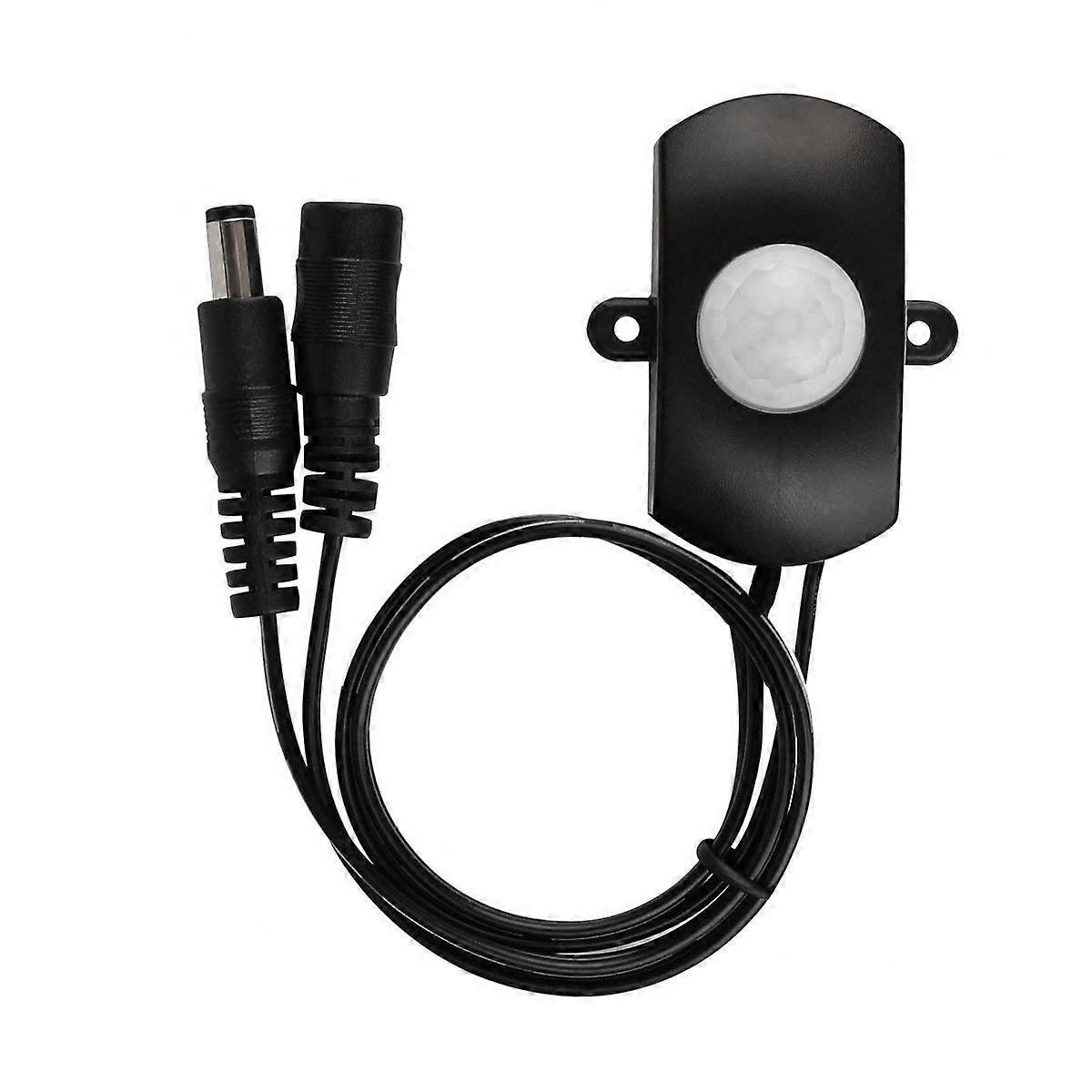 DC 5V24V PIR Motion Sensor Switch with Adjustable Timer for LED Strip Lights Energy Saving Control