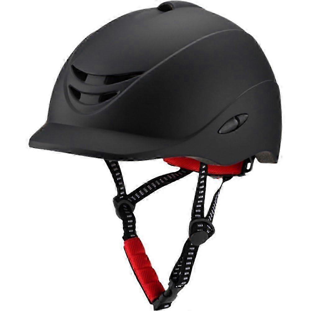 Impact-Resistant Equestrian Helmet with Adjustable Ventilation for All Ages