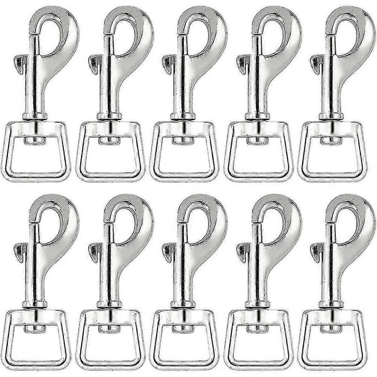 20pc Heavy Duty Swivel Snap Hooks for Dog Leash