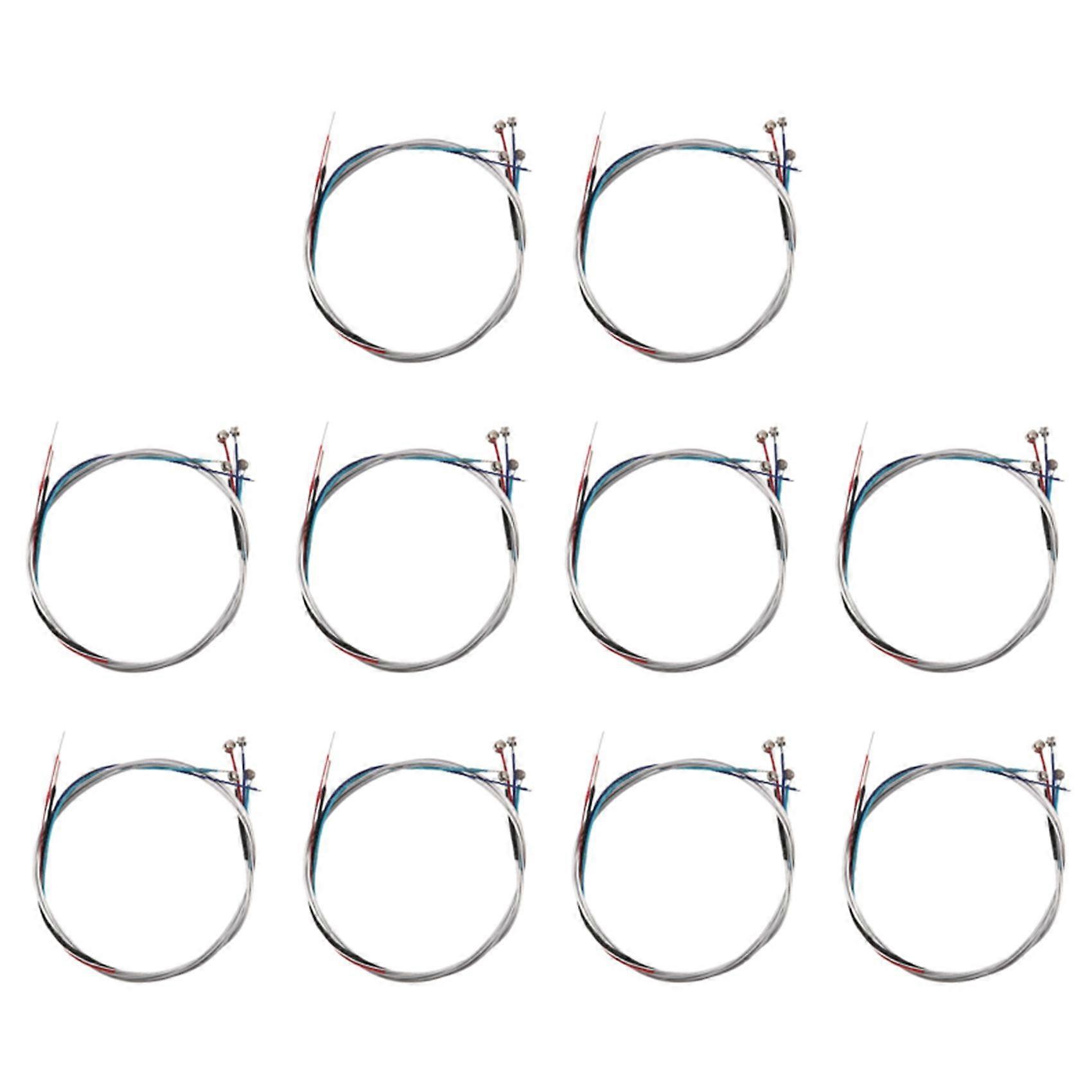 Violin String V68 10 Set Violin Strings 40 Pieces E A D G for 1/8 1/4 1/2 3/4 4/4 Common Size Stringed Instruments