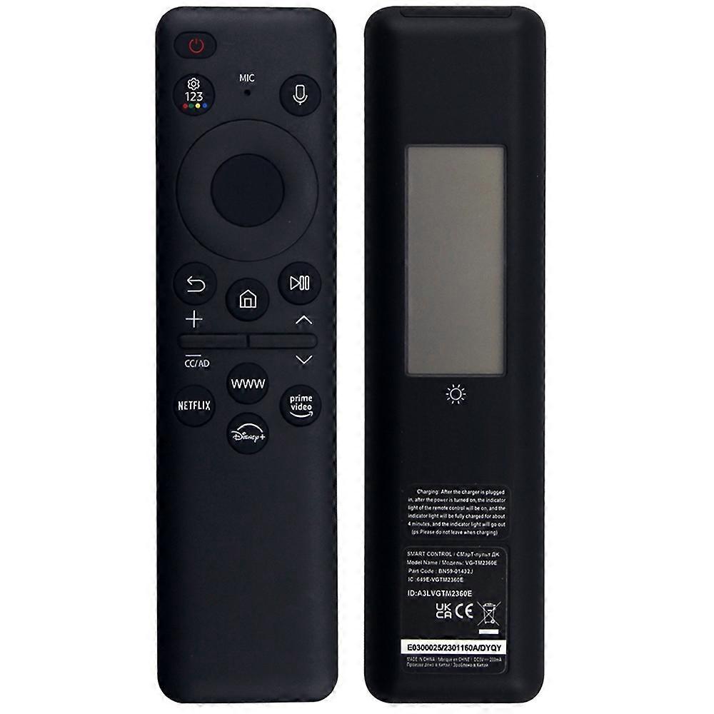 BN59-01432J For Samsung TV 8m Range Solar Charging Remote Controller Voice Control Remote
