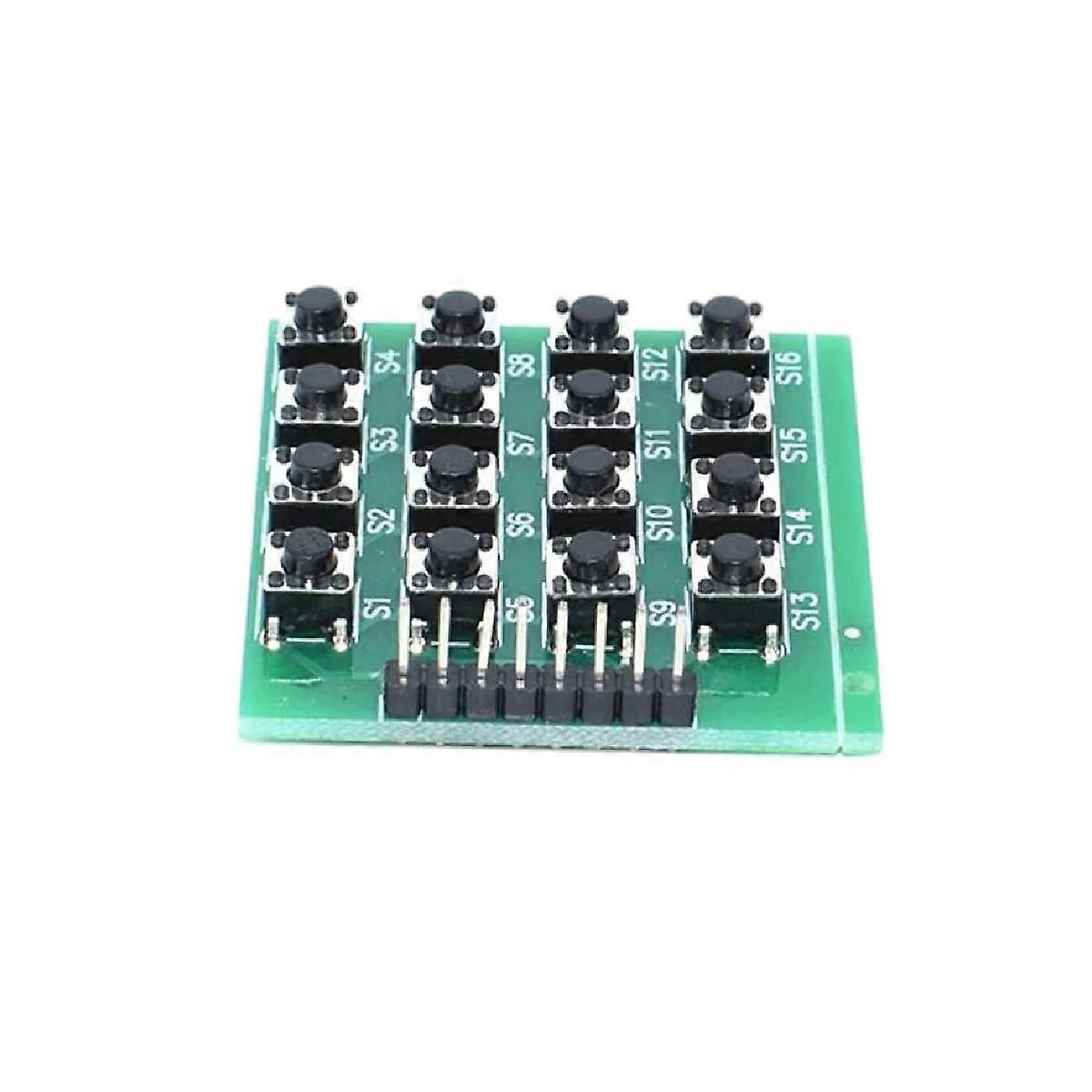 4x4 Matrix Keypad Module 16 Button for Arduino and DIY Electronics with Precise Key Detection