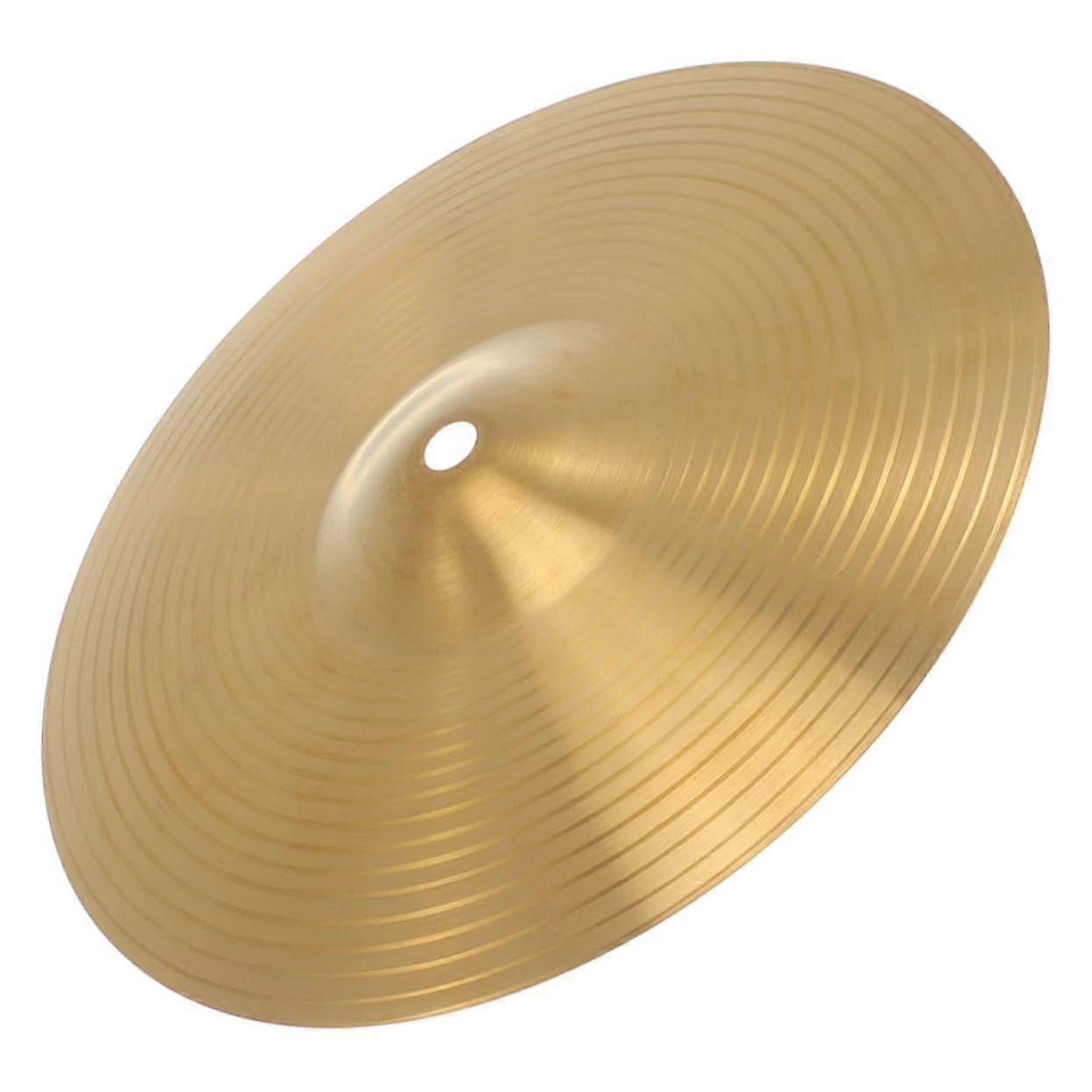 Jazz Crash Cymbal Durable Brass for Drum Set Clear Response Balanced Projection for Jazz Drummers