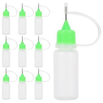 Squeeze Bottles for Hair Color Application 10Pcs Reusable Pe Plastic Bottles