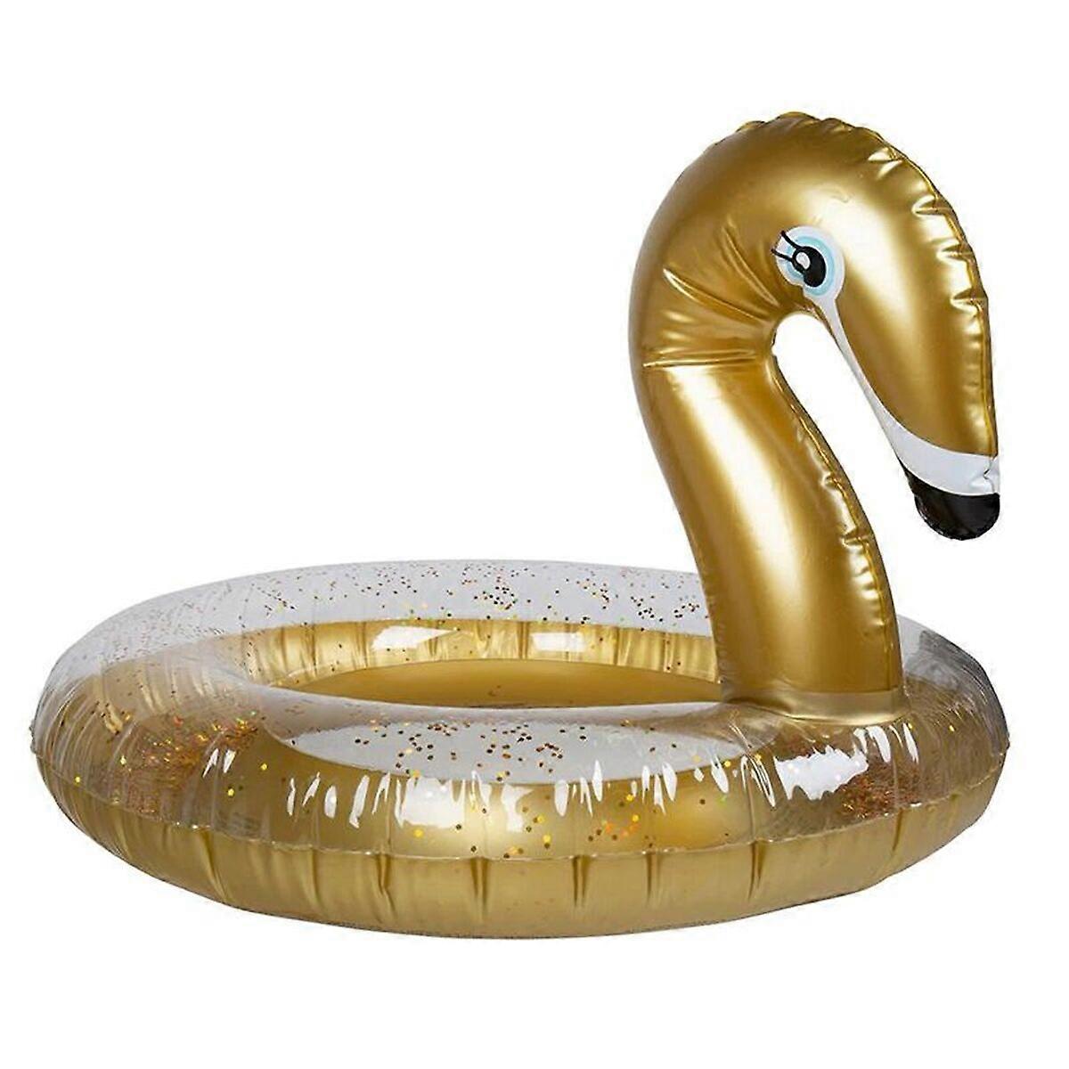 Inflatable Float Swim Essentials Glitter  Golden 70 cm