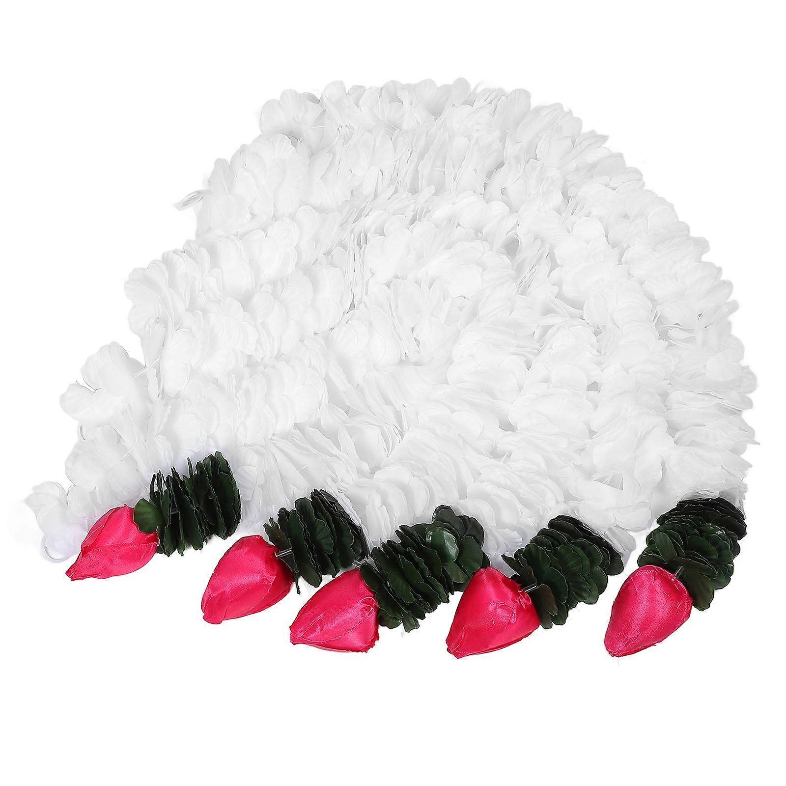 White Artificial Garland for Wedding Use 5Pcs Vines