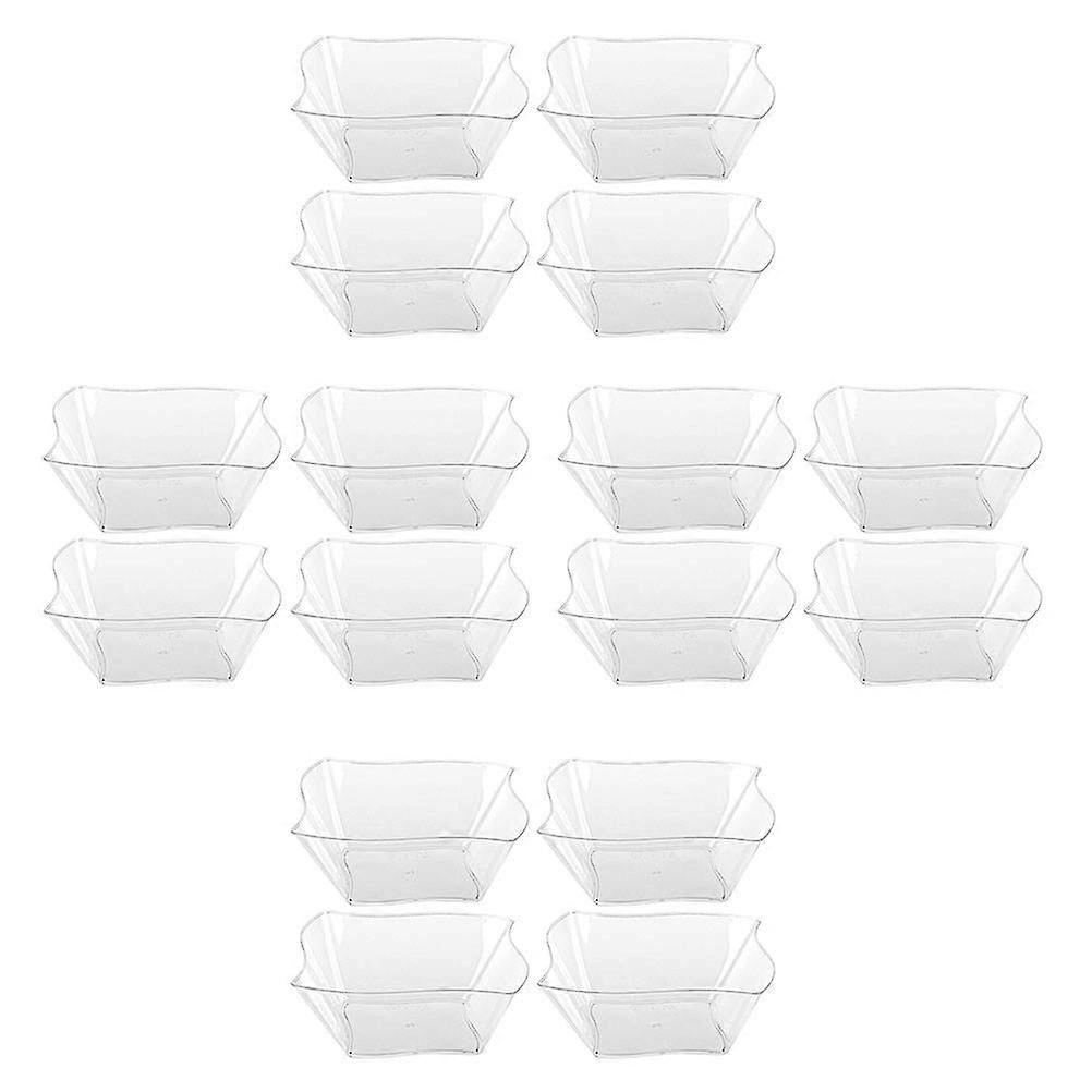 Plastic Dessert Cups Pudding Holders for Dessert Shops 48Pcs