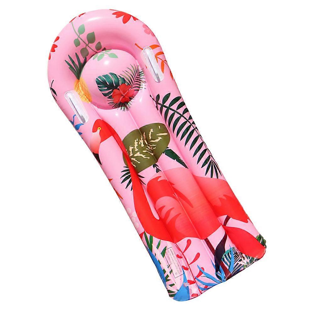 Floating Swimming Pad Inflatable Surfboard for Playing 3Pcs Pink Set