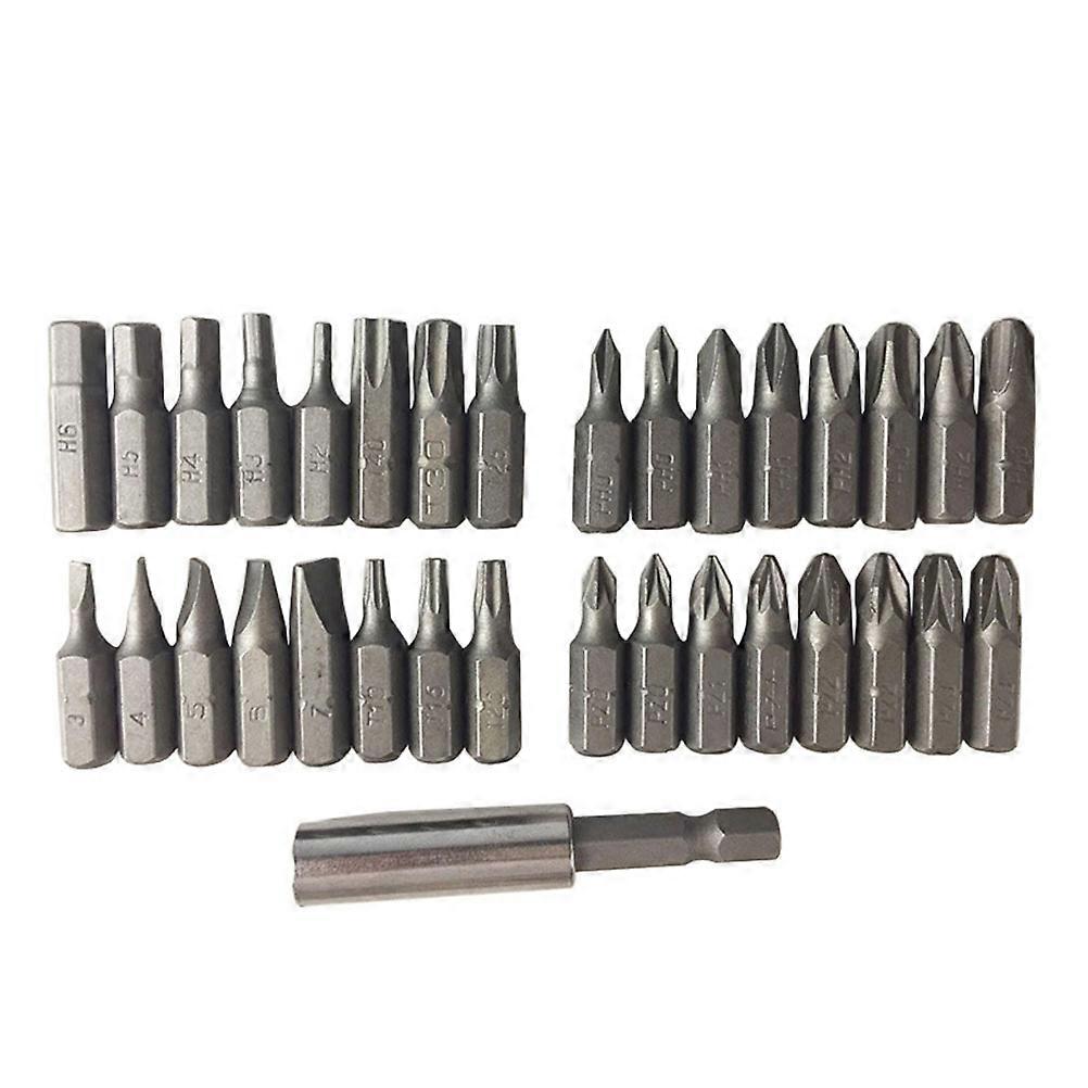 Security Screwdriver with Magnetic Extension 33Pcs Set