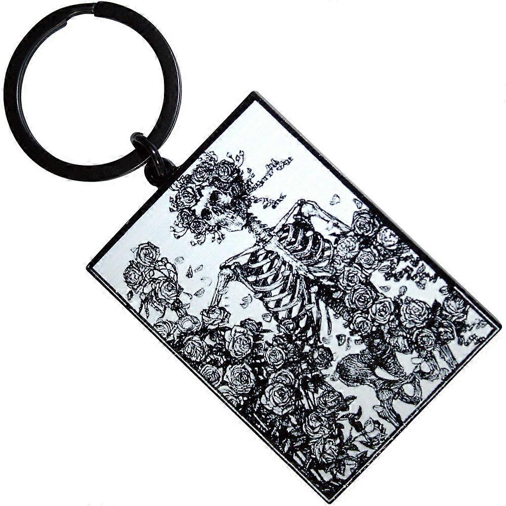 Grateful Dead Bertha Mono Keyring Keychain
