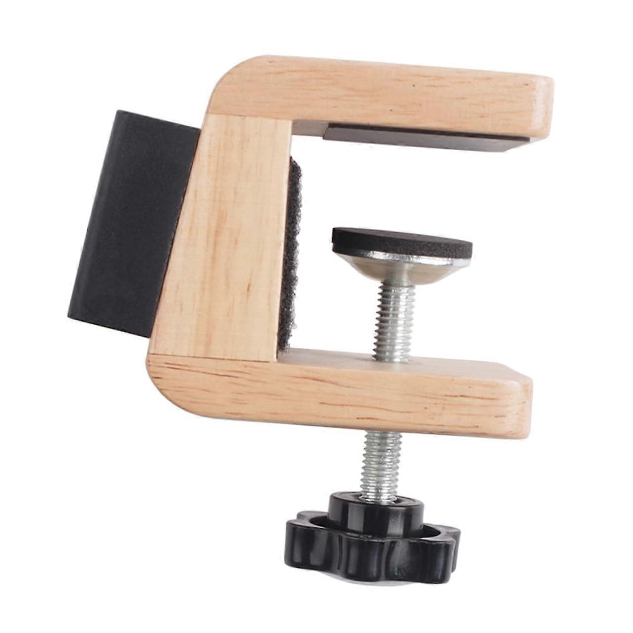 Guitar Neck Rest with Scratch Padding, Quick Clamp Support for Ukulele Mandolin Banjo