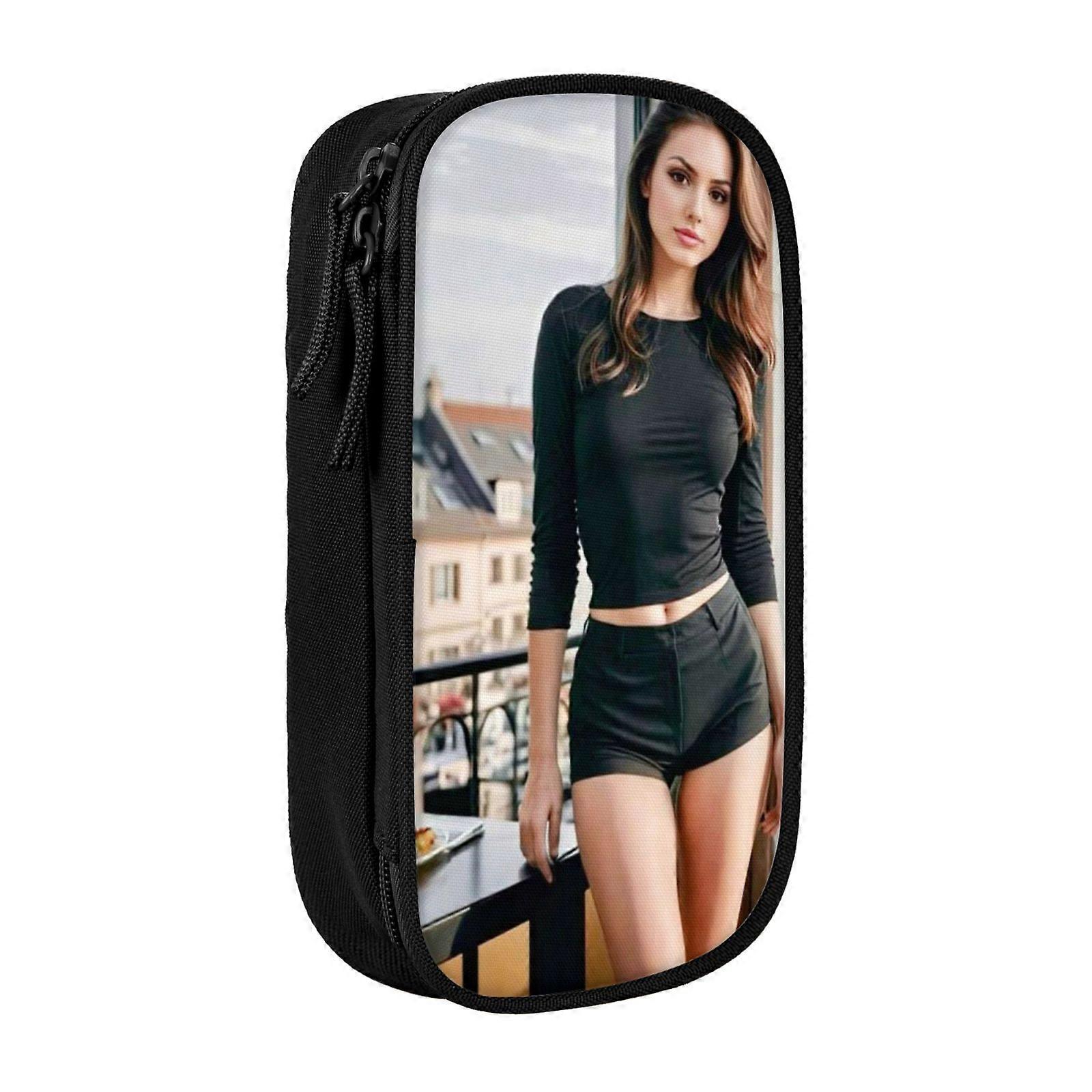 Riley Reid Pencil Case for Board Games - Compact Storage for Dice, Pens, Scorecards (Travel-Friendly)