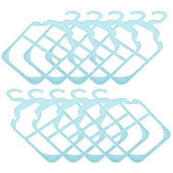 Perchas de plástico para mascotas, perchas para ropa de perro, 20 unidades