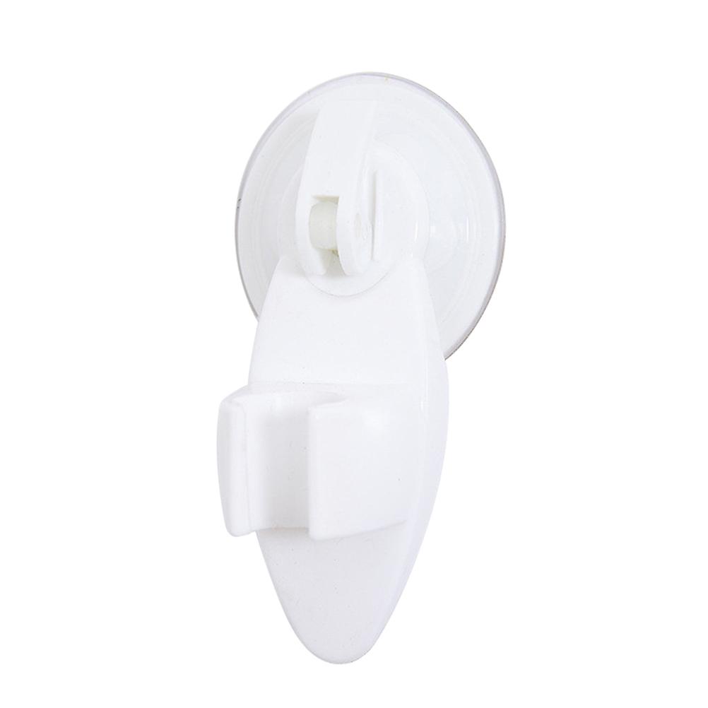 Suction Shower Head Holder Plastic Bracket for Shower Head Supporting White