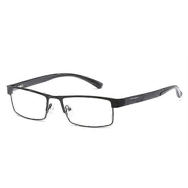 Einfache Matel Frame Lesebrille Hyperopia Brille +3.50D