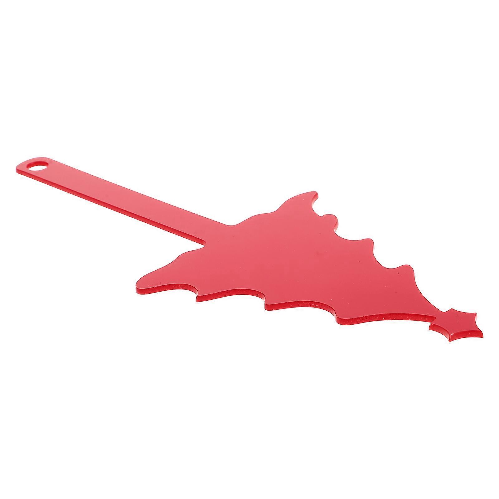 Mailbox Replacement Flag Red Acrylic Flag for Mailbox 2Pcs Outdoor