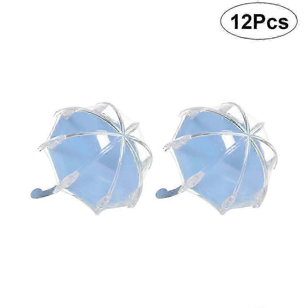 Candy Wrap Box Environmentally Friendly Candy Box for Storage 12Pcs Blue