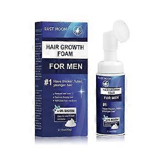 Men's Hair Thickening Foam with Biotin & Castor Oil for Healthy, Fuller Hair