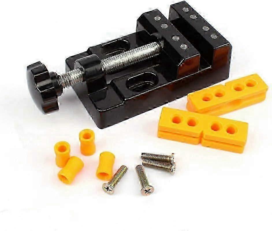 2026PING-Mini Flat Clamp Table Vise - Bench Clamp Drill Vise