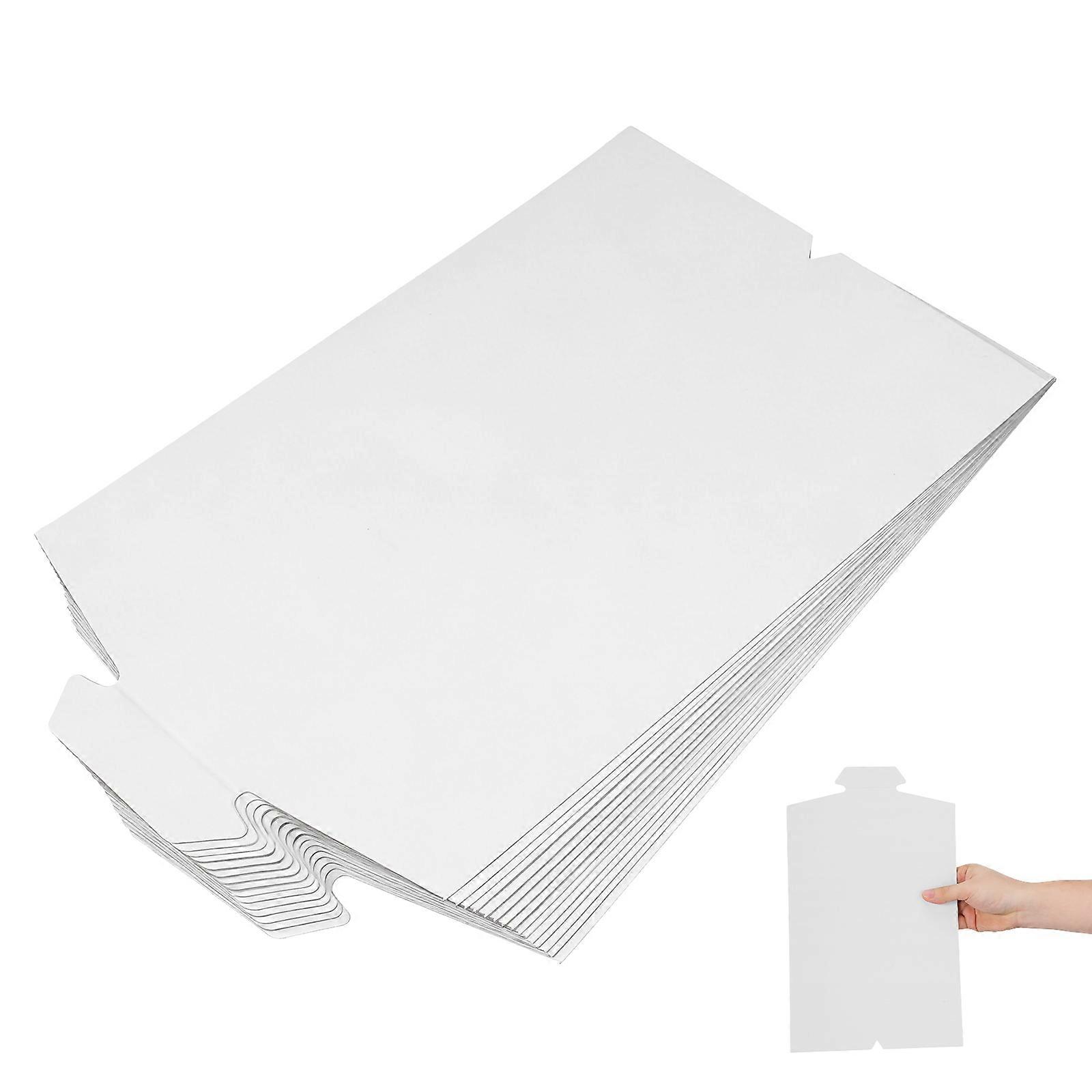 20 st skjortfällbara kläder mapp papper tvätt mapp fällbara