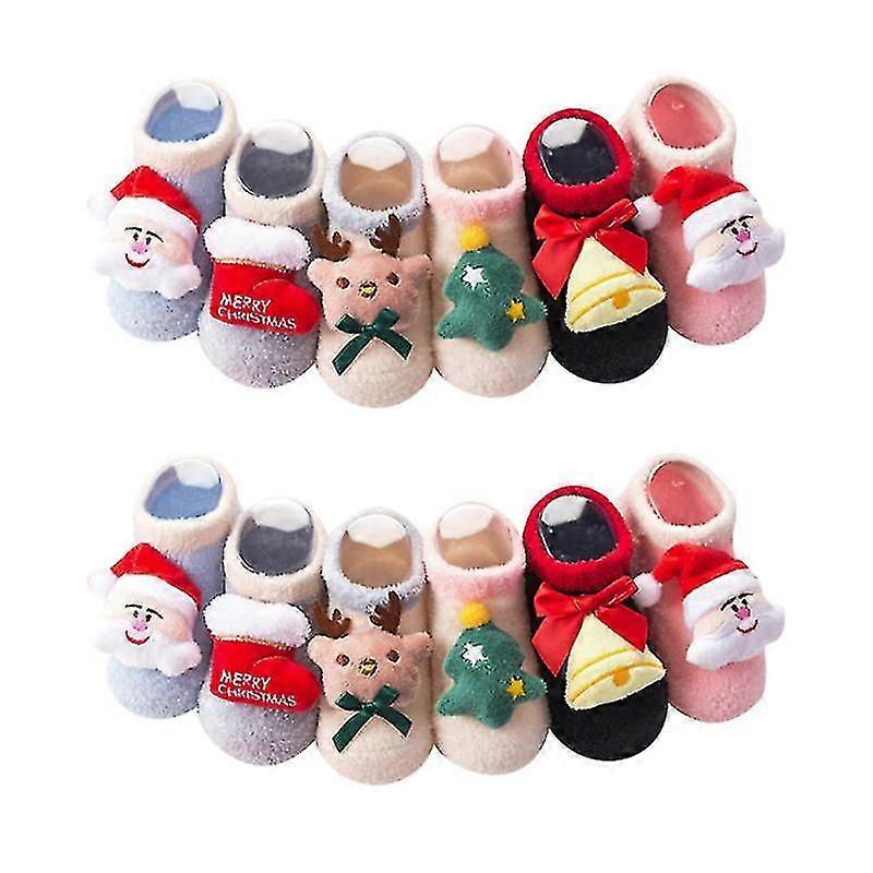 6pair Children Chritmas Socks