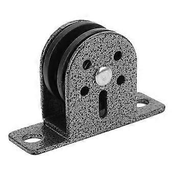 HighStrength Fixed Solid Single Pulley Block Home Fitness Cable Machine Build DIY