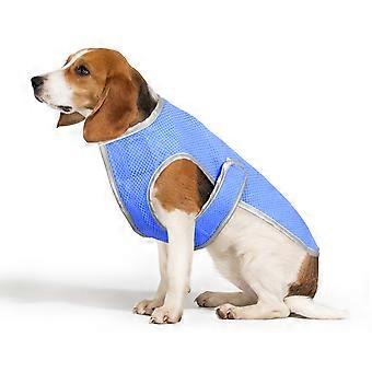 POPETPOP Dog Cooling Vest Pet Cooling Waistcoat Puppy Mesh Vest Cloth Pet Supply (Size L)