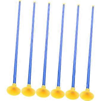 6pcs Plastic Suction Cup Arrows for Kids Archery Set with Versatile Play and Sturdy Material