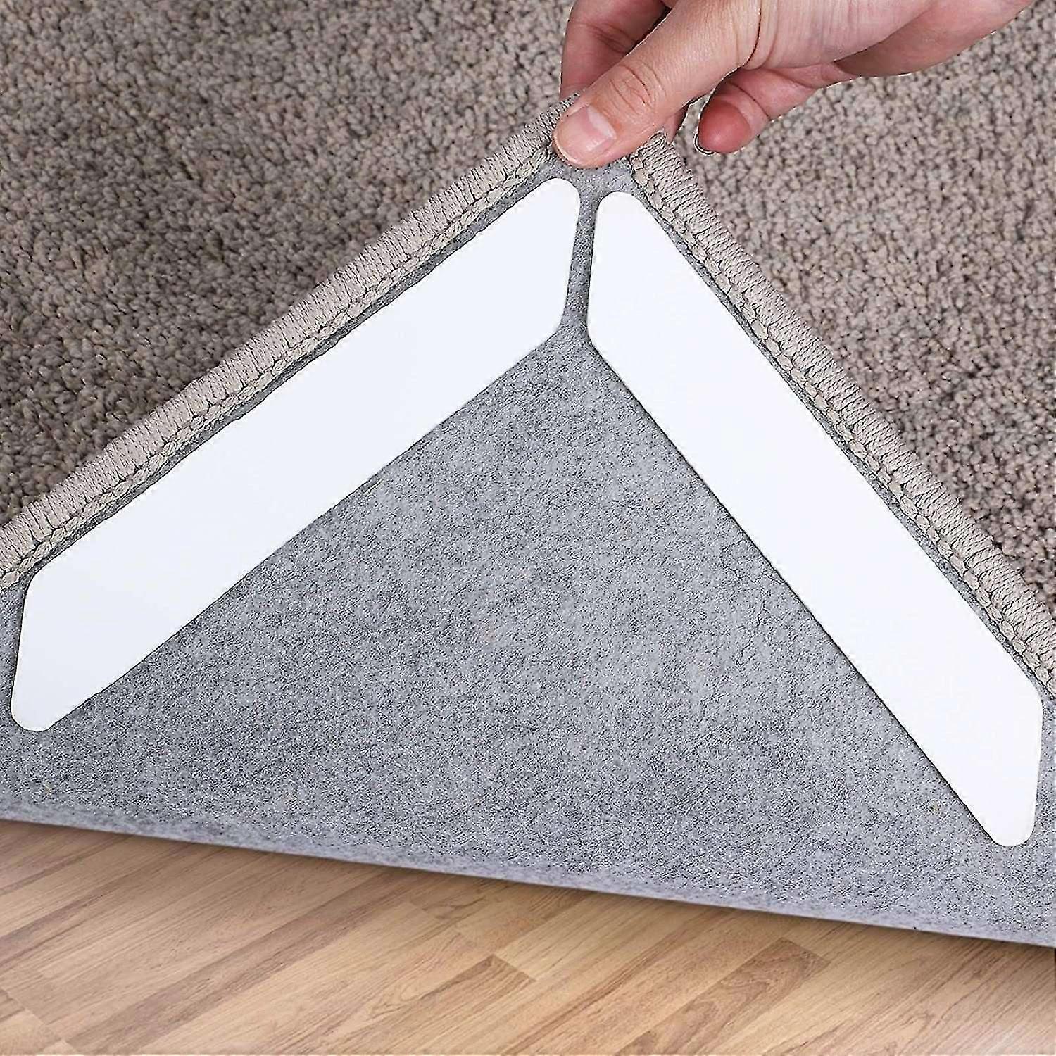 Double-sided washable adhesive backing anti-roll