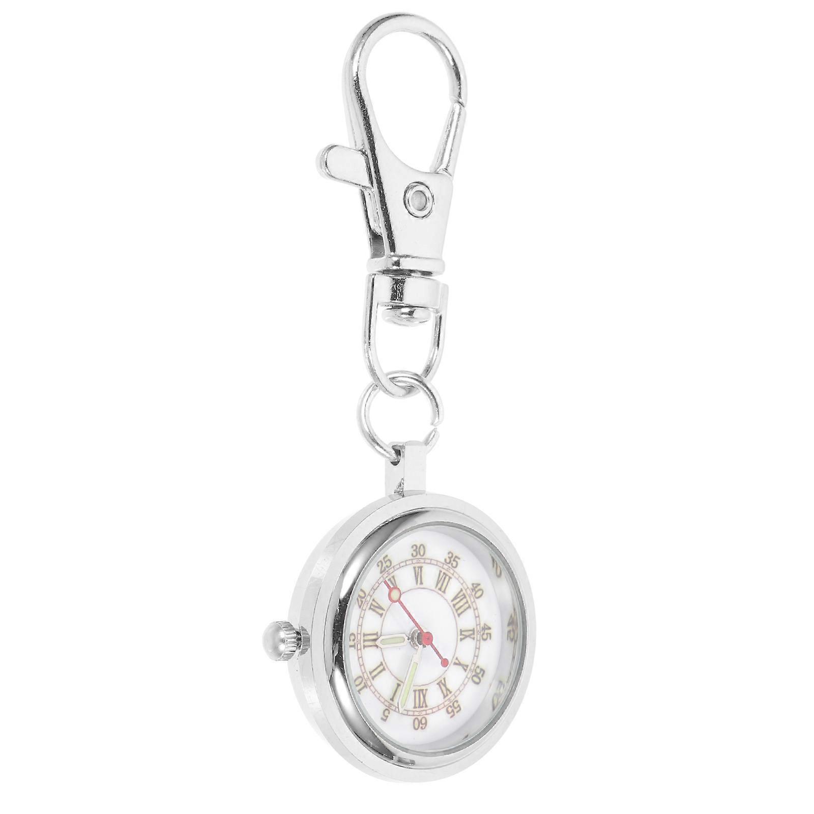Keychain Large Dial Pocket Watch Students Watch Luminous Pointer