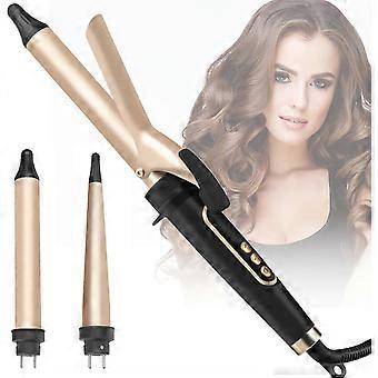 em 1 Ferro de Frisação, Multifuncional Intercambiável Cachos Pequenos, Rápido Mesmo Aquecimento, Viagem Portátil Curl bar, 36*8cm
